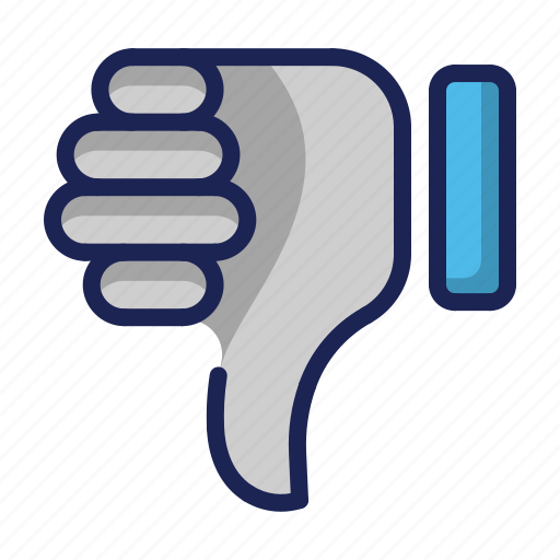 Dislike, media, social media icon - Download on Iconfinder