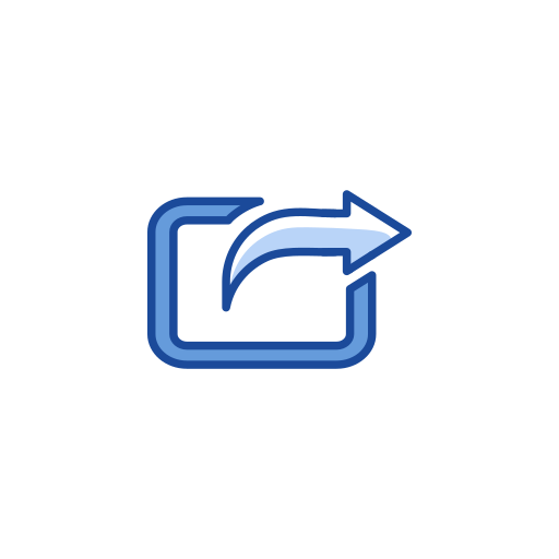 Arrow right, download, pointer, share icon - Free download