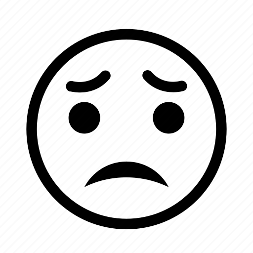 Sad, sad face, sadness, unhappy icon - Download on Iconfinder