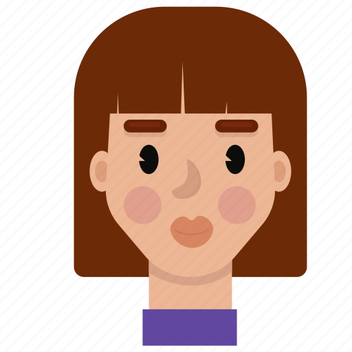 Avatar, emotion, face, girl, people, smiley, woman icon - Download on Iconfinder