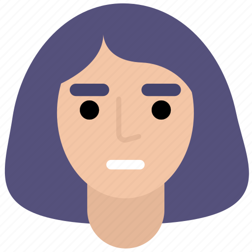 Avatar, emoticon, face, female, girl, people, woman icon - Download on Iconfinder