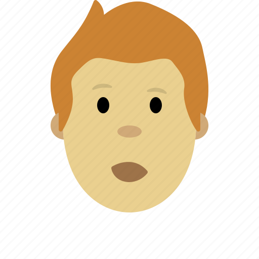 Face, male, expression, human, person, profile icon - Download on Iconfinder