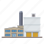 building, chimney, factory, industrial, industry, warehouse 