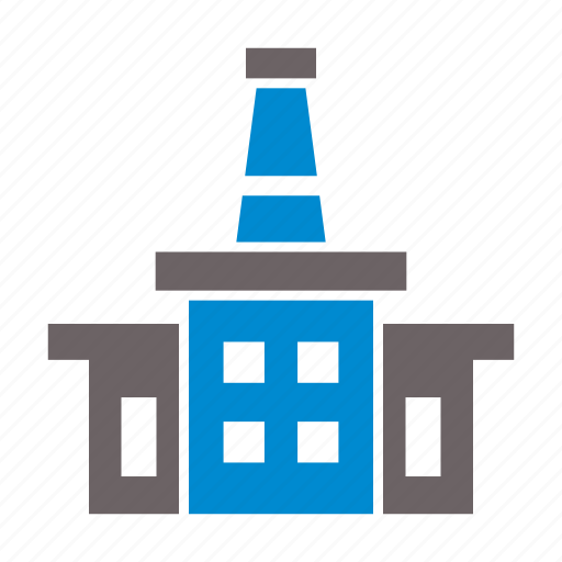 Building, caompany, corporate, factory, manafacturing icon - Download on Iconfinder