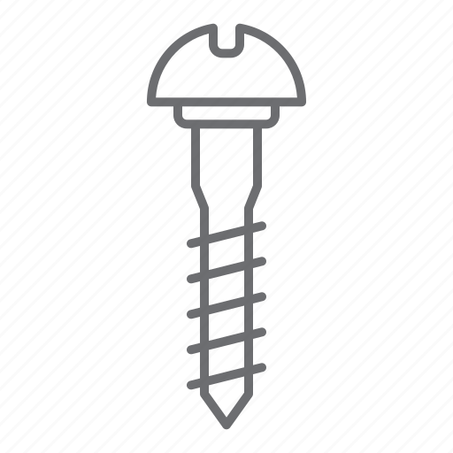 Screw, bolt, tool, construction, equipment, repair icon - Download on Iconfinder