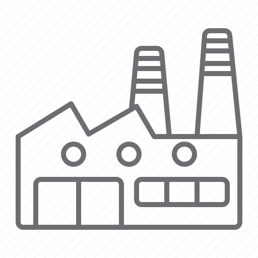 Factory, industry, production, building, construction icon - Download on Iconfinder