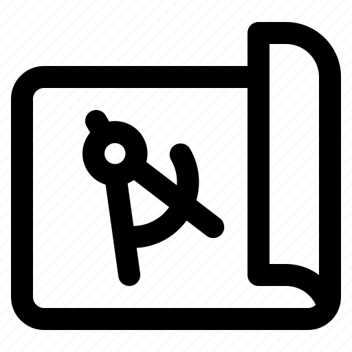 Blueprint, architecture, strategic, plan, designing, draft icon - Download on Iconfinder
