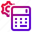 calculate, gear, accounting, management, education 