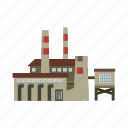 big, cartoon, factory, industry, pipe, pipes, refinery