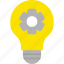 light, bulb, business, finance, office, innovation, setting, icon 
