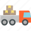 pickup, truck, transport, vehicle, icon 