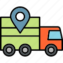 asset, tracking, address, delivery, map, distribution, icon