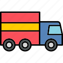truck, delivery, fast, logistics, shipping, icon
