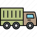 truck, delivery, shipping, transport, transportation, vehicle, van, icon