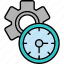 work, time, business, cog, configure, gear, working, icon