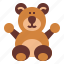 animal, bear, stuffed, teddy, toy 