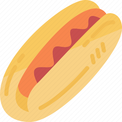 Hotdog, sausage, bread, snack, food icon - Download on Iconfinder