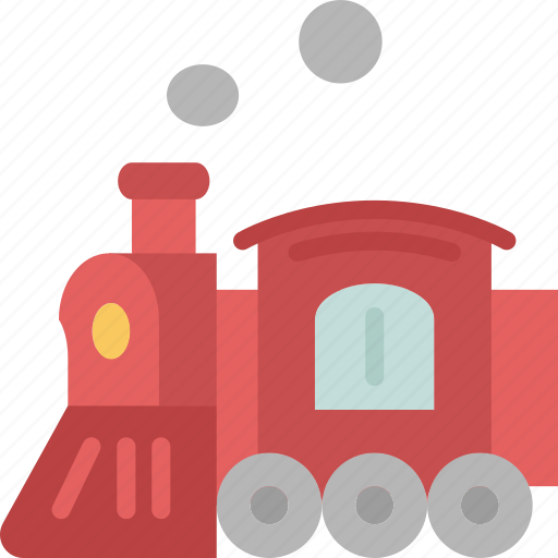 Train, toy, locomotive, kids, amusement icon - Download on Iconfinder