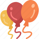 balloon, decoration, party, celebrate, helium