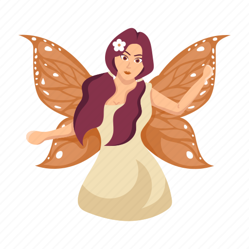 Fairy queen, fairy tale, fairy, fantasy character, mythical creature icon - Download on Iconfinder