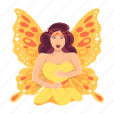 enchanted girl, fairy, fairy wings, fantasy character, mythical creature