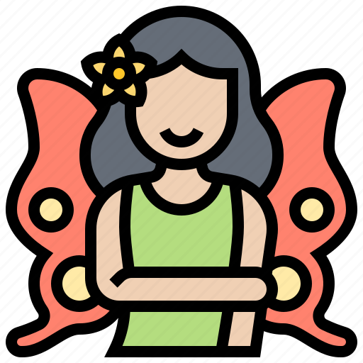 Butterfly, fairy, fantasy, pretty, tale icon - Download on Iconfinder