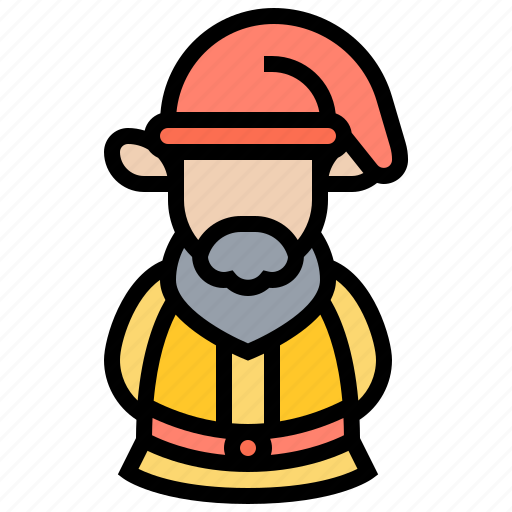 Character, dwarf, fantasy, magic, tale icon - Download on Iconfinder