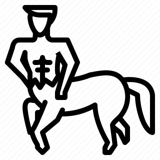 Centaur, horse, animal, creature, fairytale icon - Download on Iconfinder