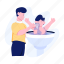 baptism, sacrament, ritual, belief, christianity 