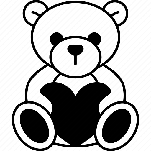 Bear, doll, teddy, gift, anniversary icon - Download on Iconfinder