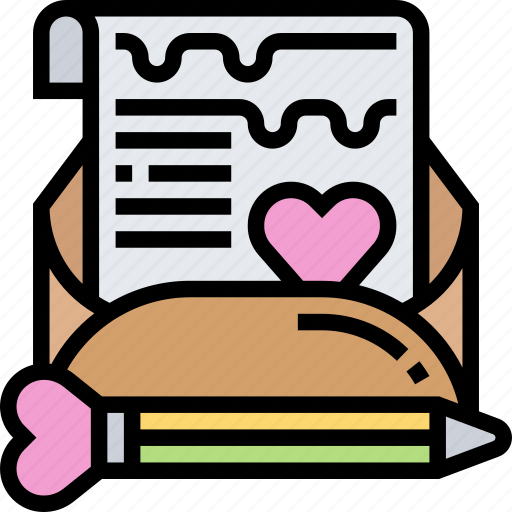 Letter, love, note, valentine, card icon - Download on Iconfinder