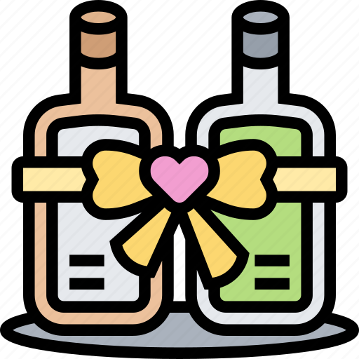 Wine, bottle, beverage, celebration, gift icon - Download on Iconfinder