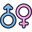 genders, sex symbols, female, male, heterosexual, couple 