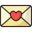 love letter, message, envelope, invitation, romance, heart, mail 