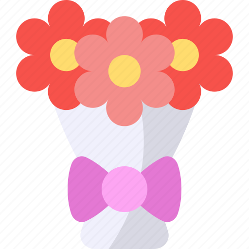 Bouquet, flowers, gift, floral, present, bloooms icon - Download on Iconfinder