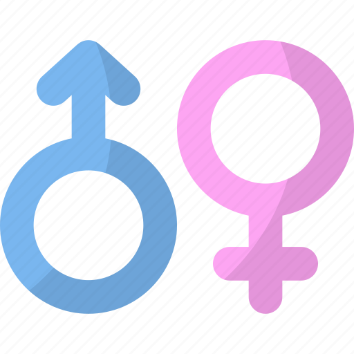 Genders, sex symbols, female, male, heterosexual, couple icon - Download on Iconfinder