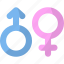 genders, sex symbols, female, male, heterosexual, couple 