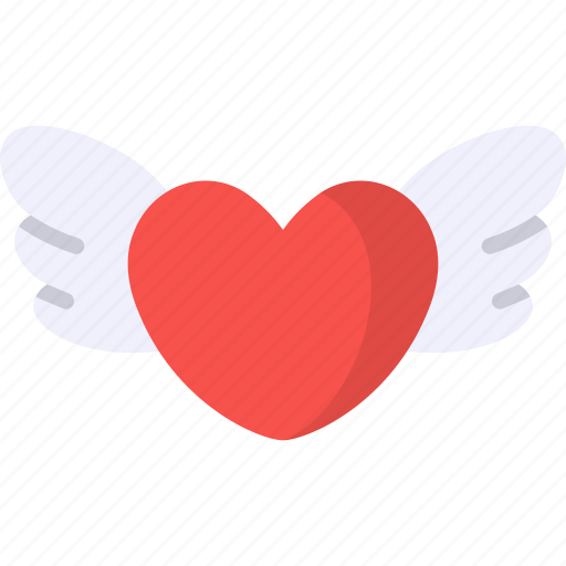 Love, wings, heart, loving, romance, romantic icon - Download on Iconfinder