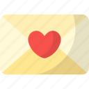 love letter, message, envelope, invitation, romance, heart, mail