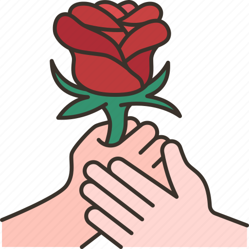 Romantic, rose, flower, valentine, love icon - Download on Iconfinder