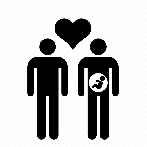 Couple, expecting, family, gay, love, people, pregnant icon - Download on Iconfinder
