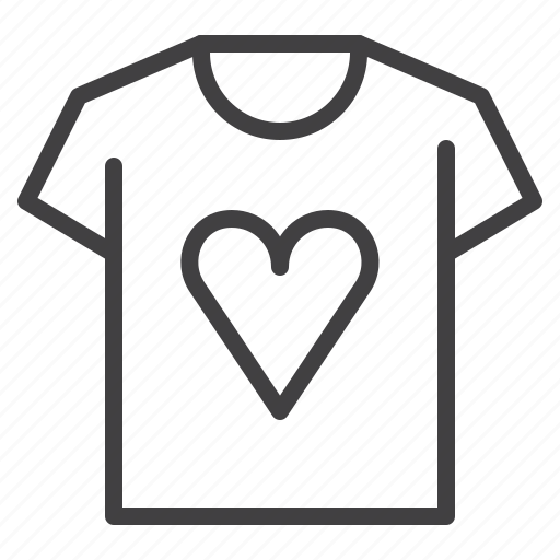 T, shirt, heart, love, family icon - Download on Iconfinder