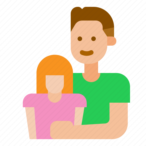 Daughter, family, father icon - Download on Iconfinder