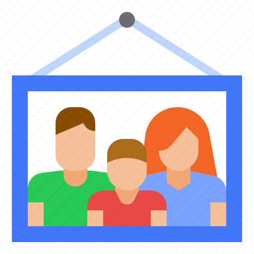 Family, frame, picture icon - Download on Iconfinder