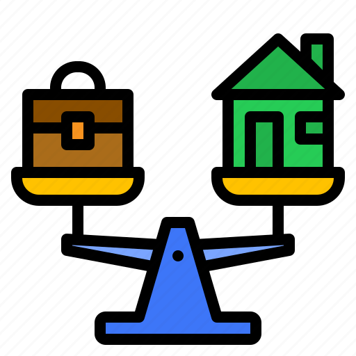 Balance, home, houes icon - Download on Iconfinder