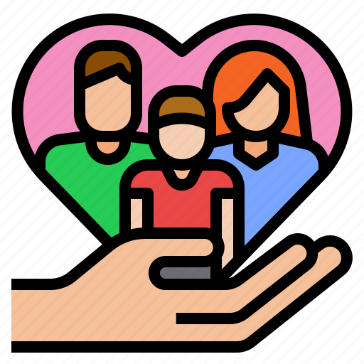 Care, family, heart icon - Download on Iconfinder
