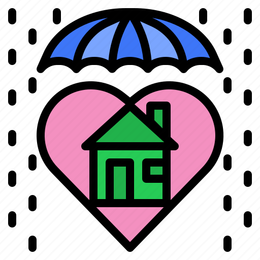 Guard, home, protect, umbrella icon - Download on Iconfinder