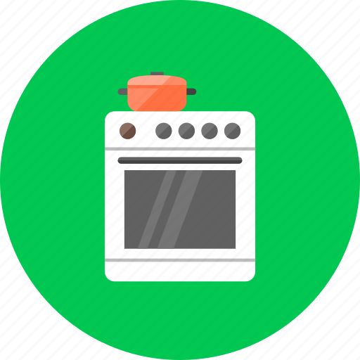 Cooker, cooker stove, gas cooker, hob, kitchen, oven, stove icon - Download on Iconfinder