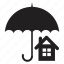 family, home, house, protection, umbrella