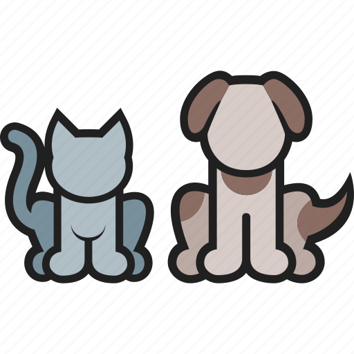 Animal, cat, dog, domestic, kitty, pet, puppy icon - Download on Iconfinder